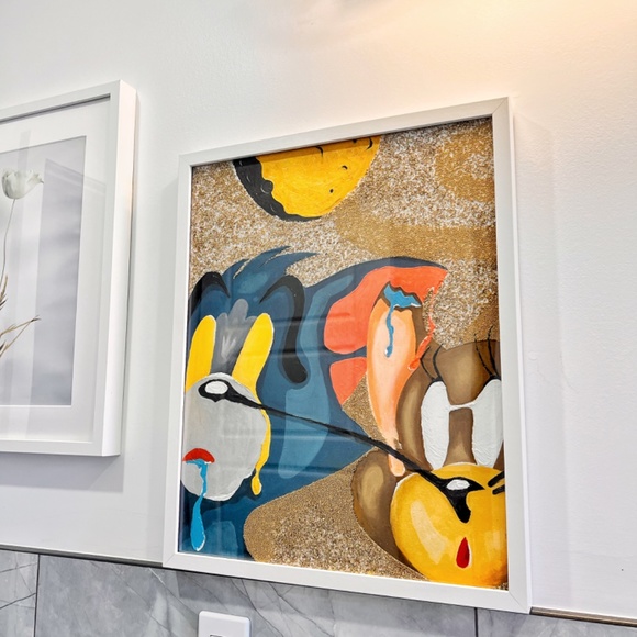 Tom and Jerry Luxury Painting | Wall Art | Cartoon Tom&Jerry | Original - Picture 7 of 7